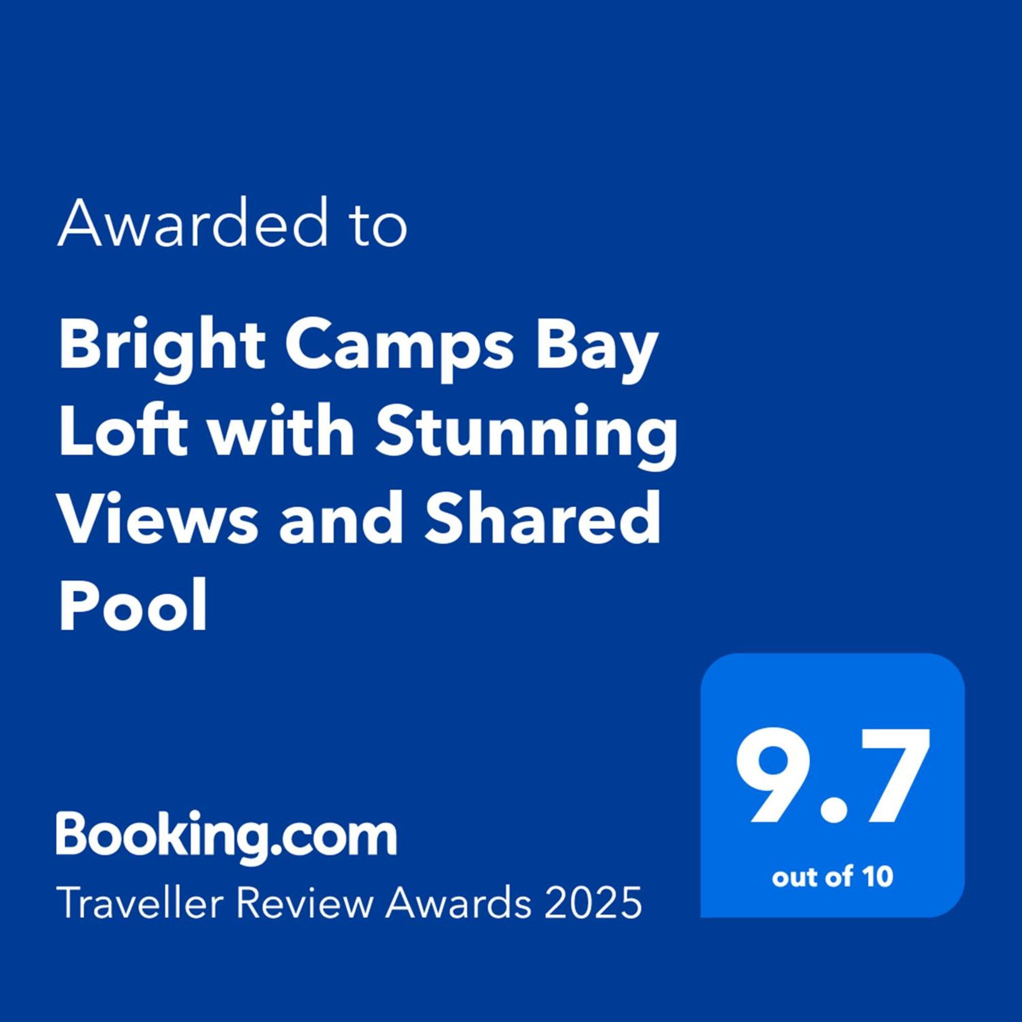 Апартаменти Bright Camps Bay Loft With Stunning Views And Shared Pool Кейптаун Екстер'єр фото
